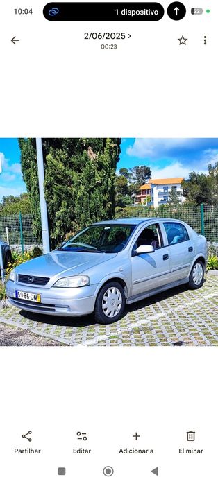 Opel Astra 2000 1.4 Gasoline, 163,000 original km, second owner; spare tire never used!
