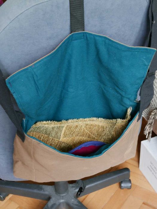 Dizajnerska torba na ramię, Handmade.