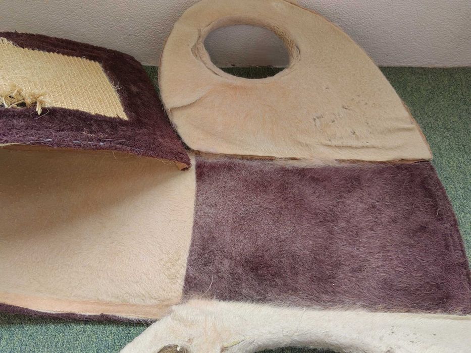 Casota/arranhador para gato com design original