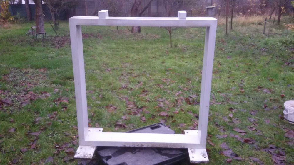 Konstrukcja pod reklamę ALU stojak statyw