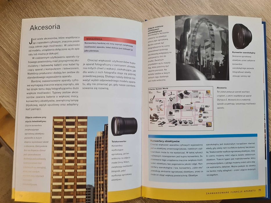 Książka, album podręcznik "Fotografia cyfrowa" 98 stron