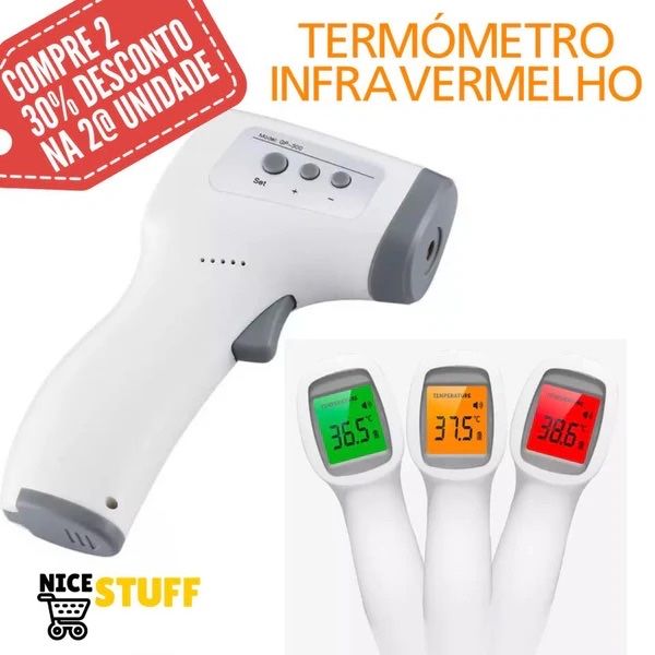 Termómetro digital infravermelho novo