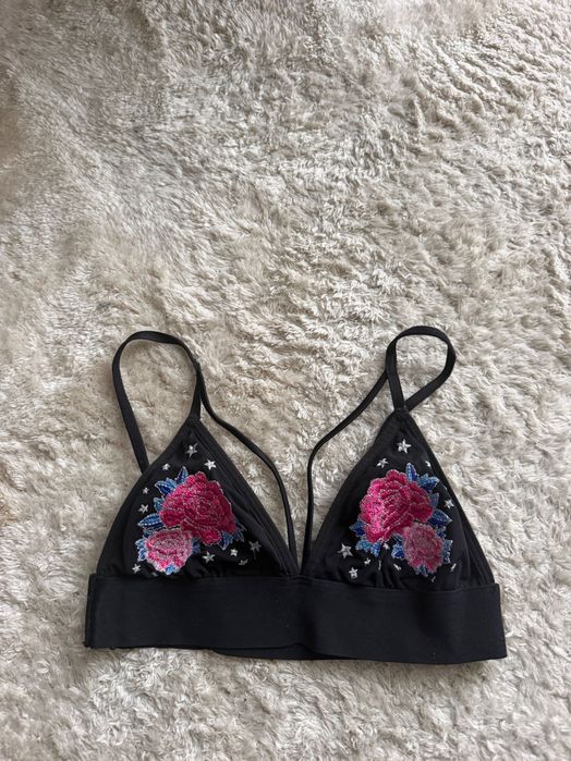 Stanik koronkowy Victoria’s Secret Pink rozmiar XS/34