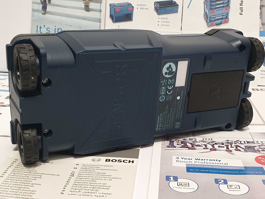 Najlepszy nowy wykrywacz detektor BOSCH D-TECT 150 SV Wallscanner 15cm