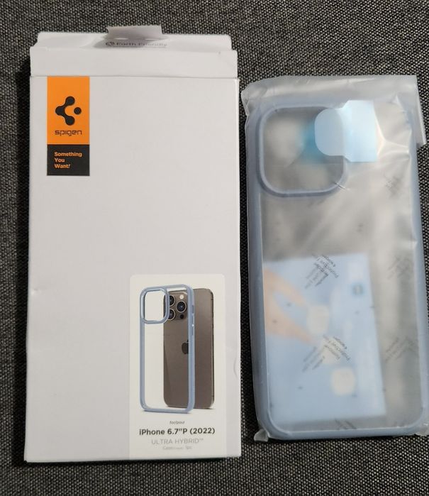 Чехол Spigen Ultra Hybrid для iPhone 14 Pro Max Sierra Blue (ACS04820)