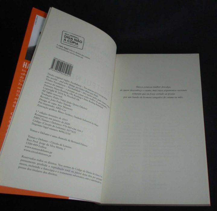 Livro Factfulness Factualidade Hans Rosling