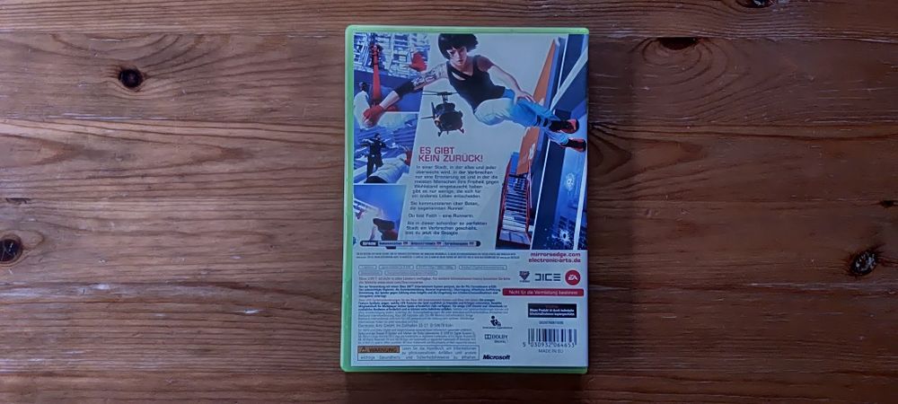 Mirrors Edge, Xbox 360