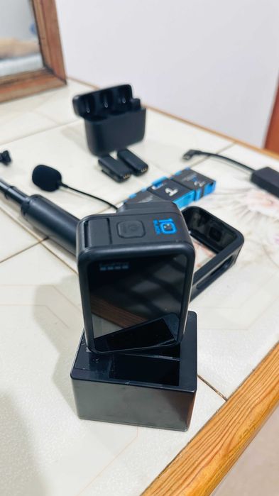 Gopro 10 With Media Mod 3 battery And Charger