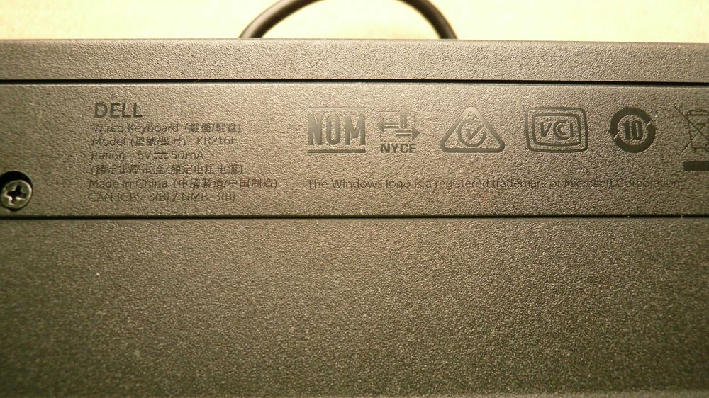 Нова клавіатура Dell KB-216.