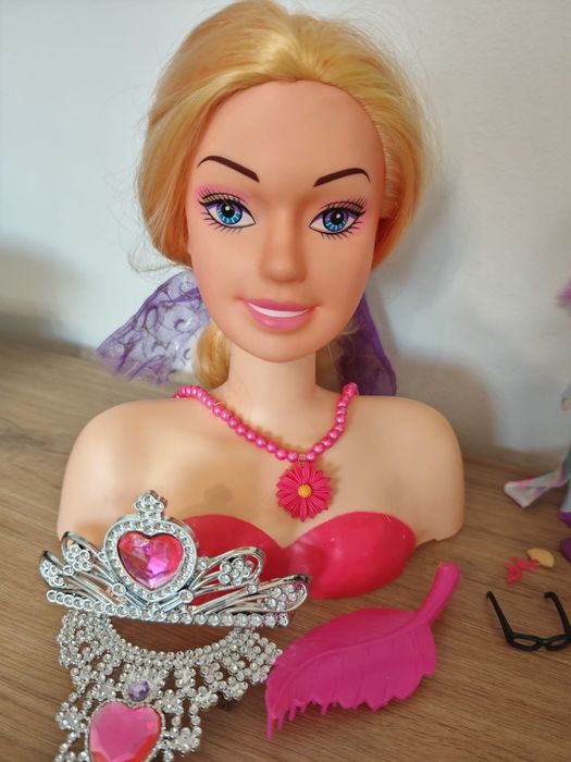 Lalka Barbie, Enchantimals i Główka do czesania lub malowania