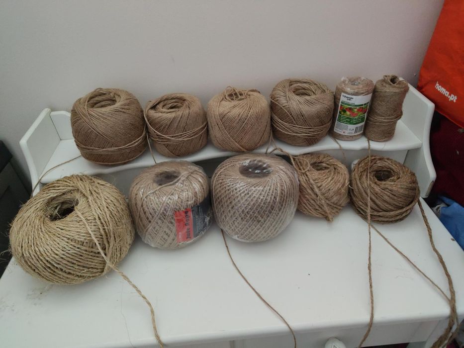 Rolos de Sisal + Várias Espessuras