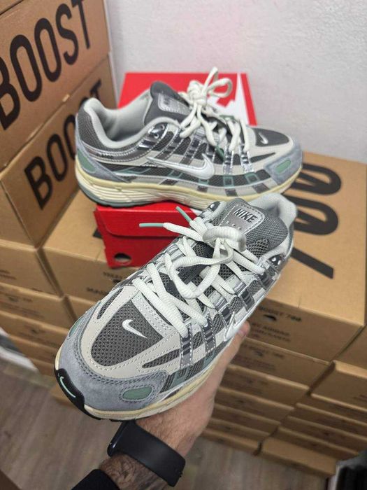 Кроссовки Nike P-6000 Flat Pewter / Найк П-6000 серые 38 39 40 41 42 43