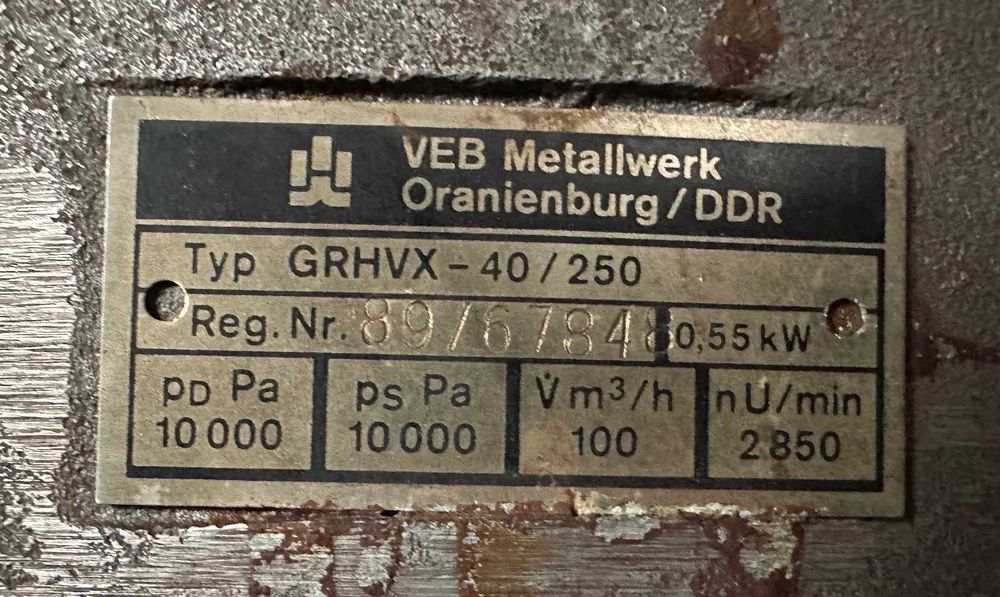 Suszarka VEB GRHVX 40/250