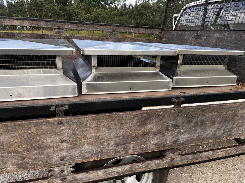 Chamines em inox lacado