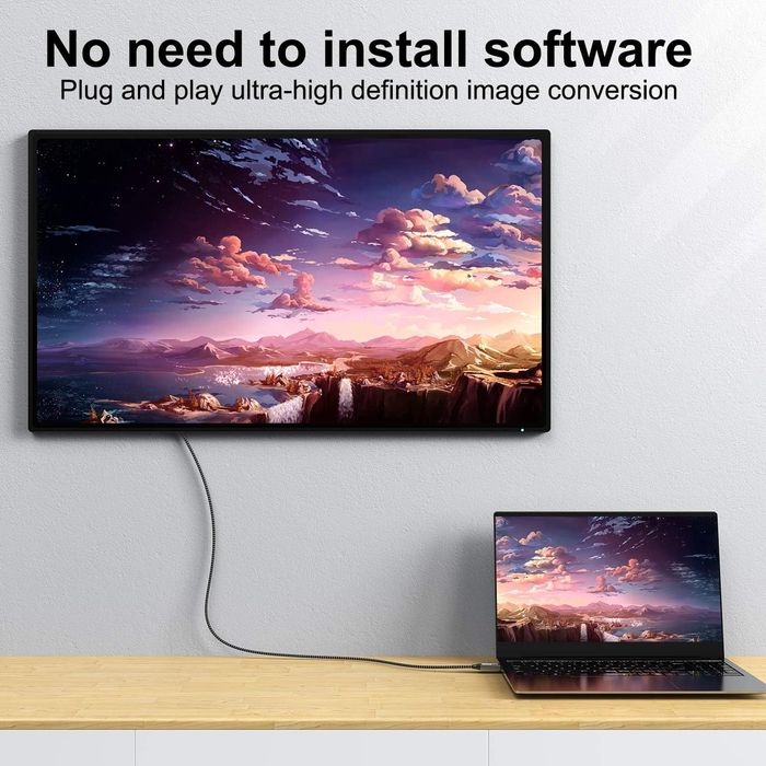 Kabel displayport 2m dp do dp 4k 60hz 2k 144hz 1080p 240hz pipika