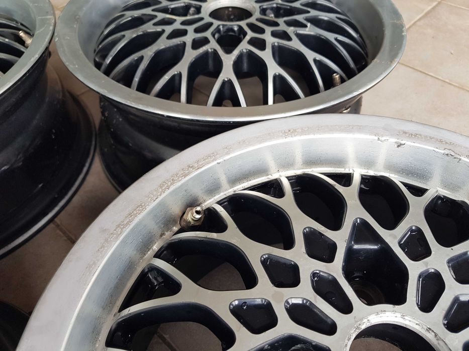Felgi aluminiowe szprychowe RONAL 6x14 et38 4x100 57,1 Mesh jak Exip Remotec BBS MSW OZ