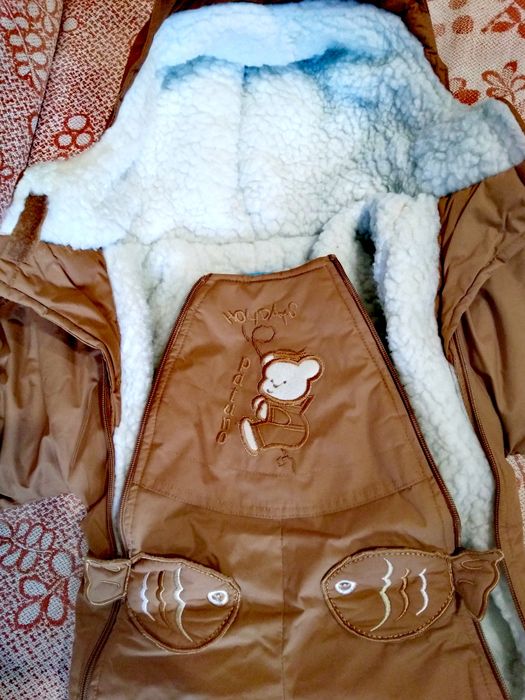 Детский зимний комбинезон