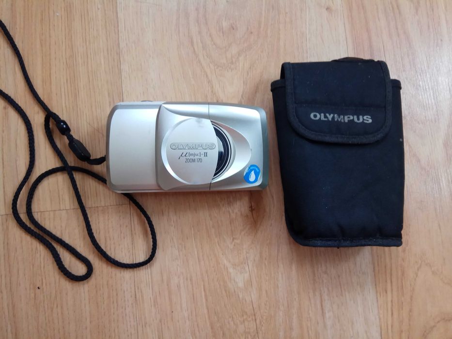 Якісний плівковий фотоапарат Olympus Mju II zoom 170 справний