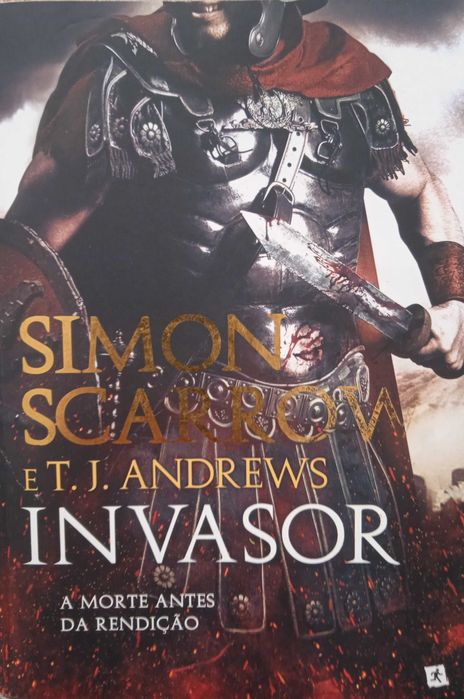 Invasor de Simon Scarrow, livros baratos