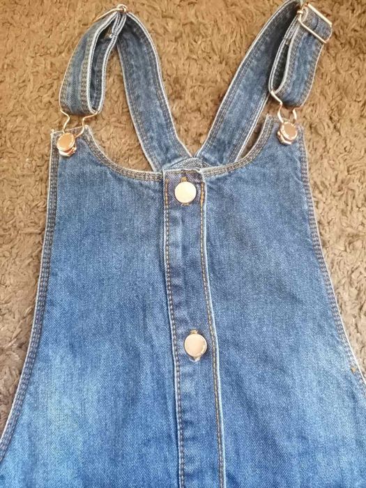 Джинсовий сарафан для дівчинки. Орієнтовно 5-7рочків