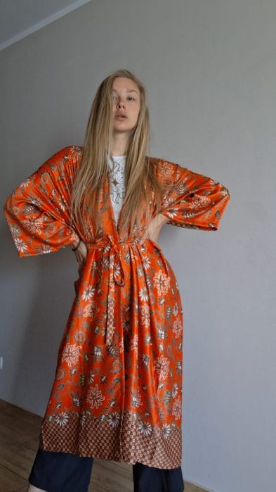Kimono z Bali, egzotyczne , kolorowe , szlafrok