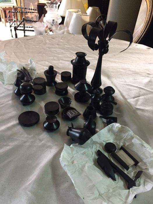 Aldeia africana norte Moçambique antiga anos 60/70