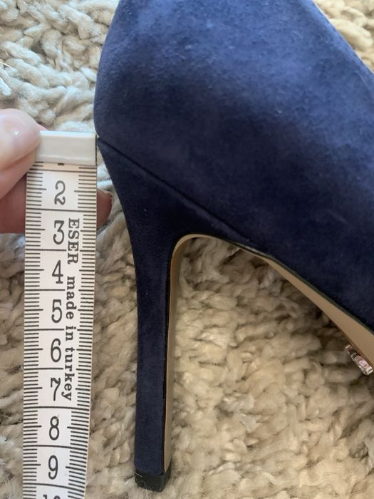 Туфли лодочки синие замшевые Sam Edelman, не kors, le silla