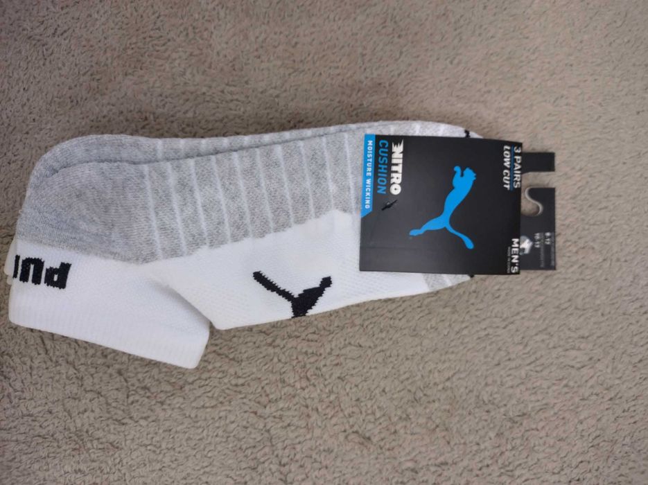 Новий набір чоловічих шкарпеток фірми Puma оригінал р.EUR 41-45