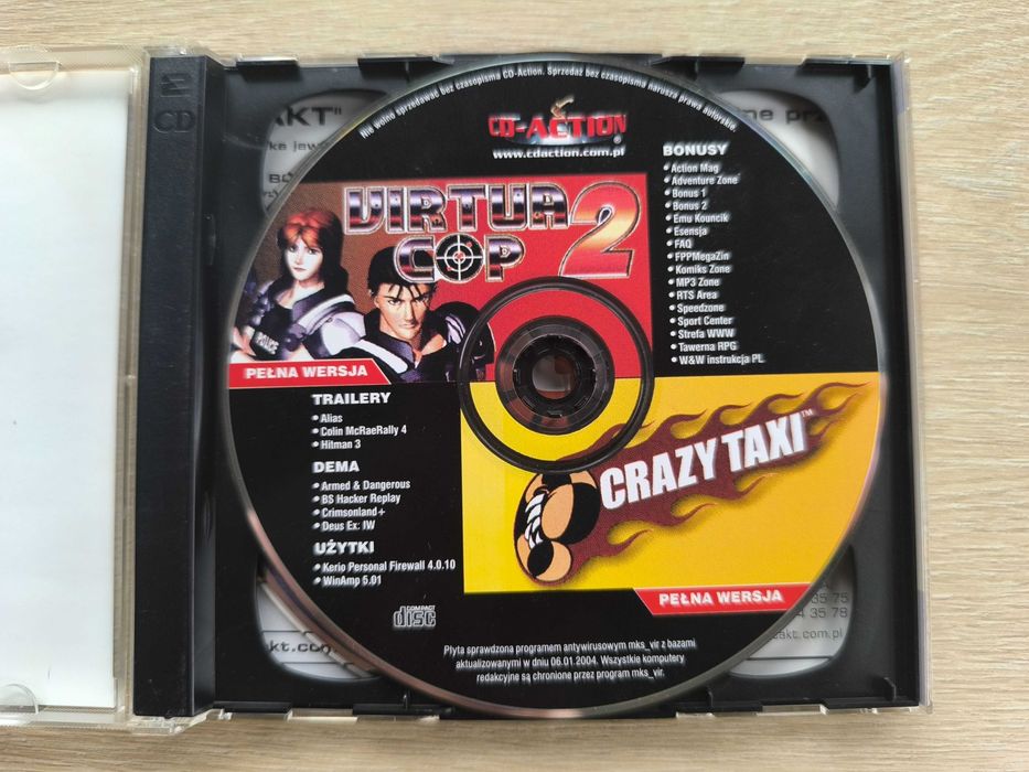 Crazy Taxi + Virtua Cop 2 + Wizards & Warriors [PC] CDA 02/2004 - 96