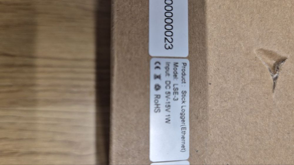 Ethernet адаптер логгер Deye LSE-3