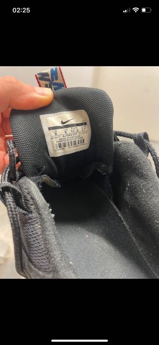 Nike pretos AirMax edição limitada