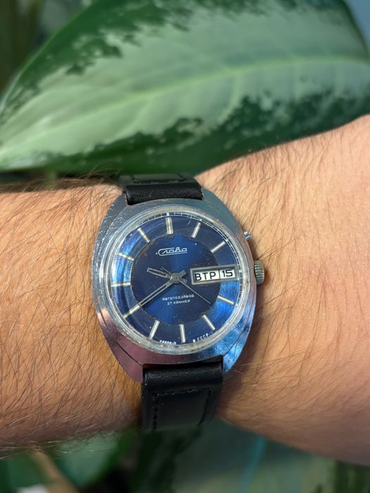 Slava Automat 27 Jewels Day-Date 2427 ZSRR