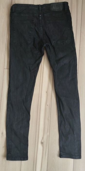 Jeansy męskie FSBN W30 L32 Czarne Slim Spodnie New Yorker
