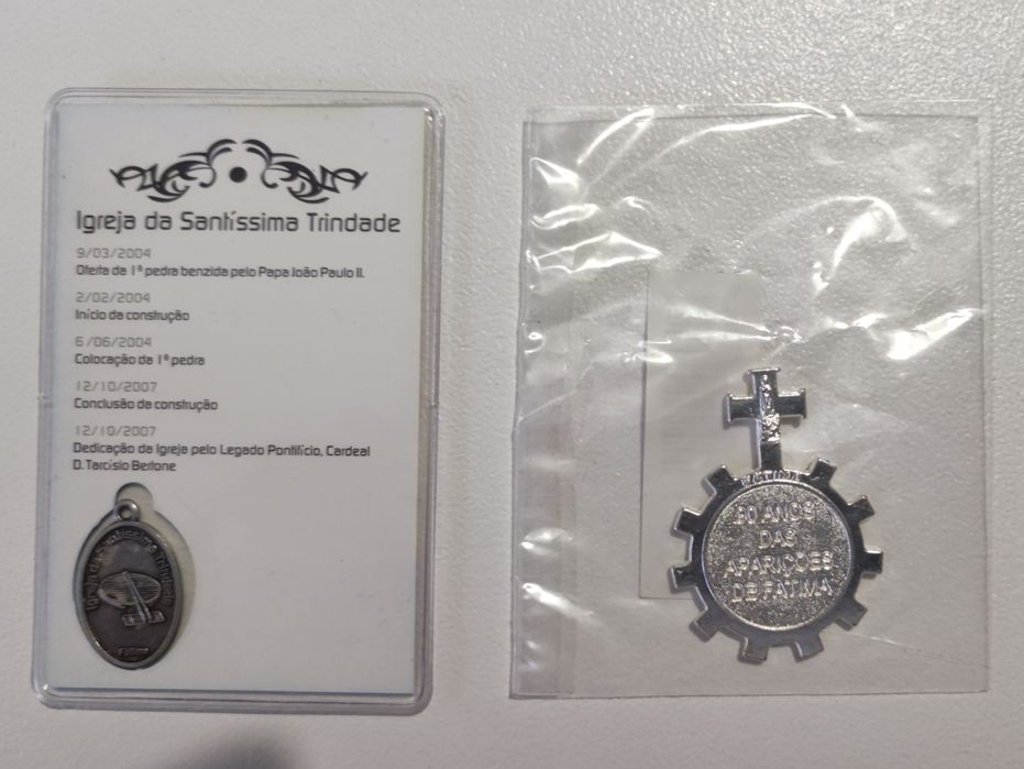 Pendente e Medalha N.Sra. Fátima