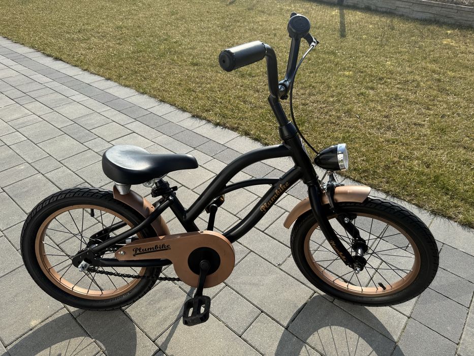 Rower dziecięcy cruiser Plumbike Prince Luke 16 cali