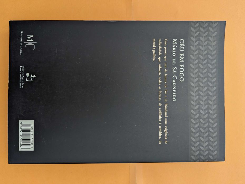 Céu em Fogo - Mário de Sá Carneiro