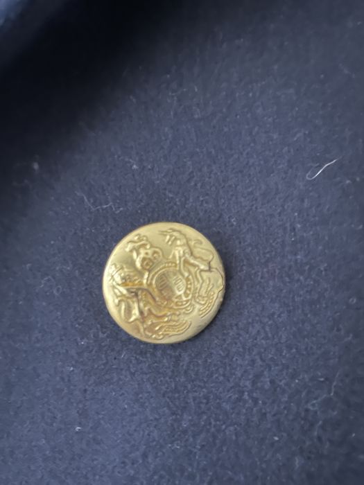 Plaszcz meski 48 granatowy