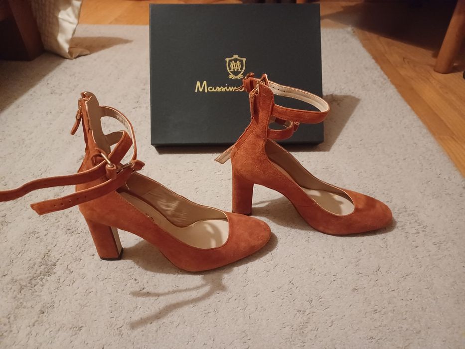 Sapatos salto Massimo Dutti - tamanho 37