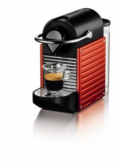 Máquina café Nespresso Pixie vermelha