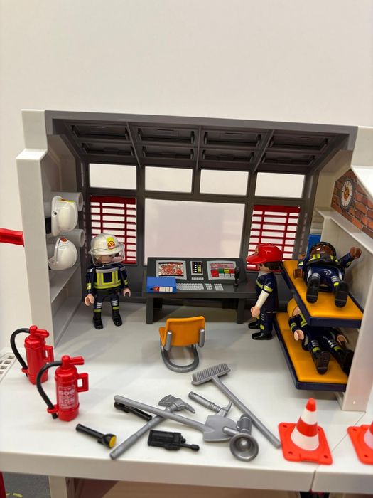 Playmobil 9462 Remiza, wóz strażacki, Quad Baggy