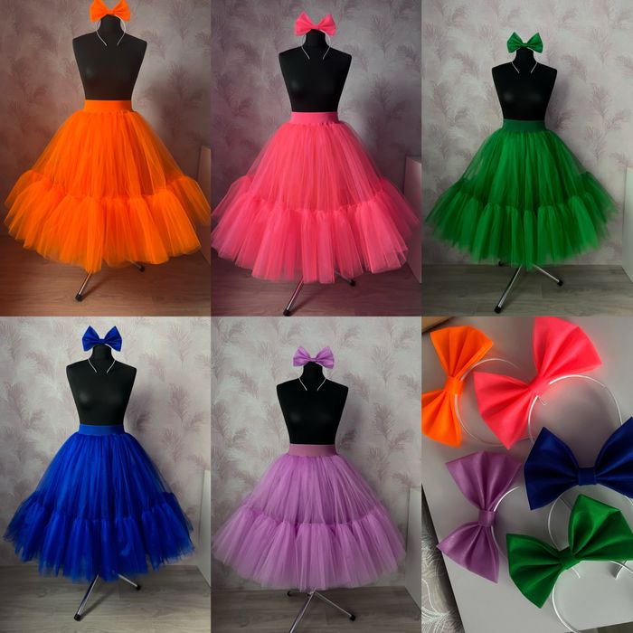 Пишна фатинова спідниця на випускний , день народження. пошив