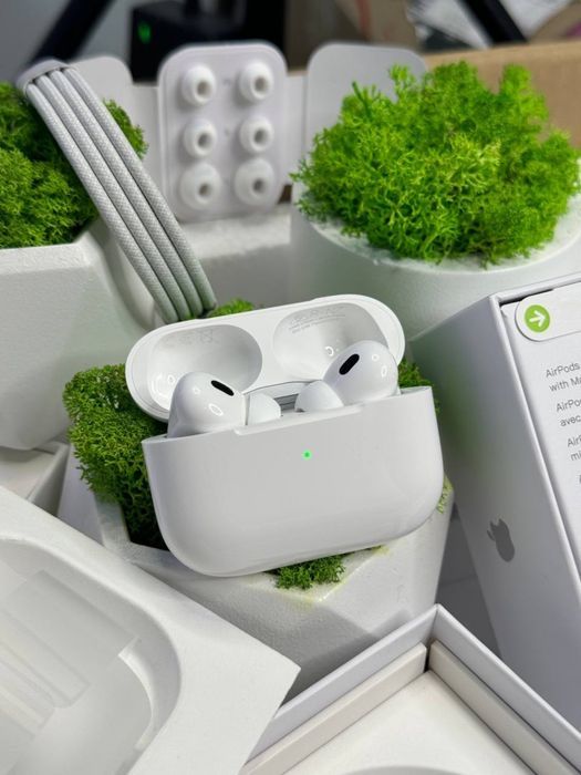 ‼️+ПОДАРУНОК‼️ Навушники Airpods Pro 2 Premium топ звук якість нова пошта олх доставка