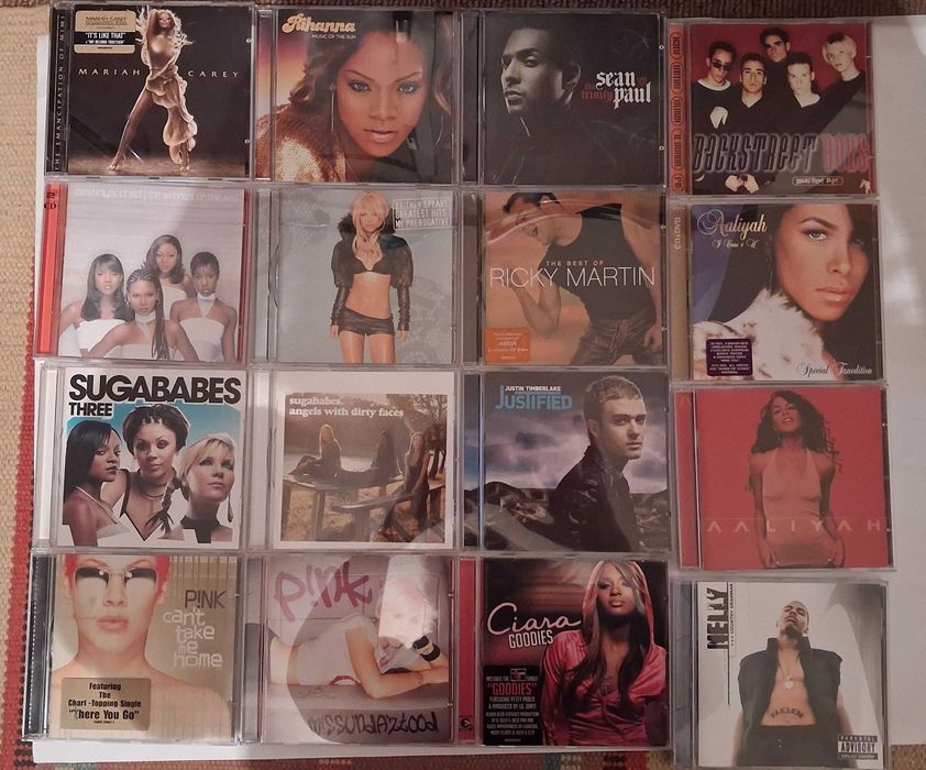 cds pop rock anos 90/00