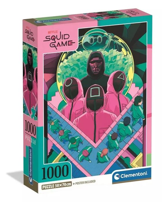 Puzzle 1000 Compact Squid Game Season 2. Clementoni