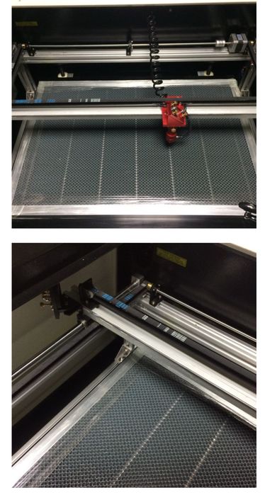NOWY PLOTER Laserowy CO2 do grawerowania cięcia 60x40 cm. moc 60W
