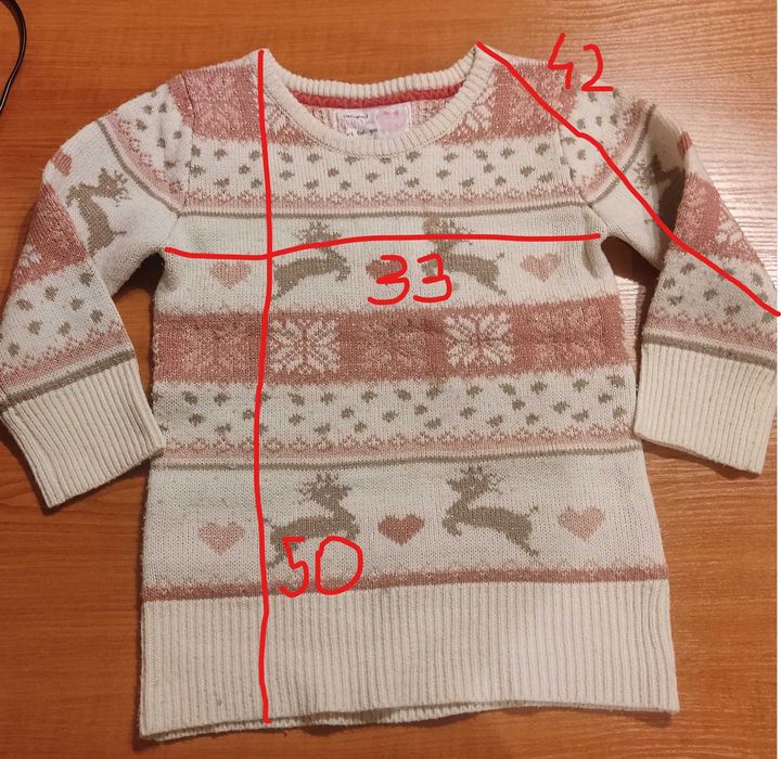 Sweter 6-7 lat (116-122) Boże Narodzenie, Święta