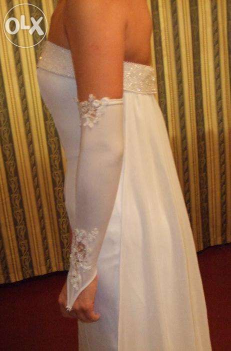 Свадебное платье 46 р-р, весільна сукня на струнку жінку