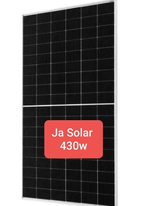 Двохсторонні сонячні панелі,bifacial, JA SOLAR,   430W, 18шт.