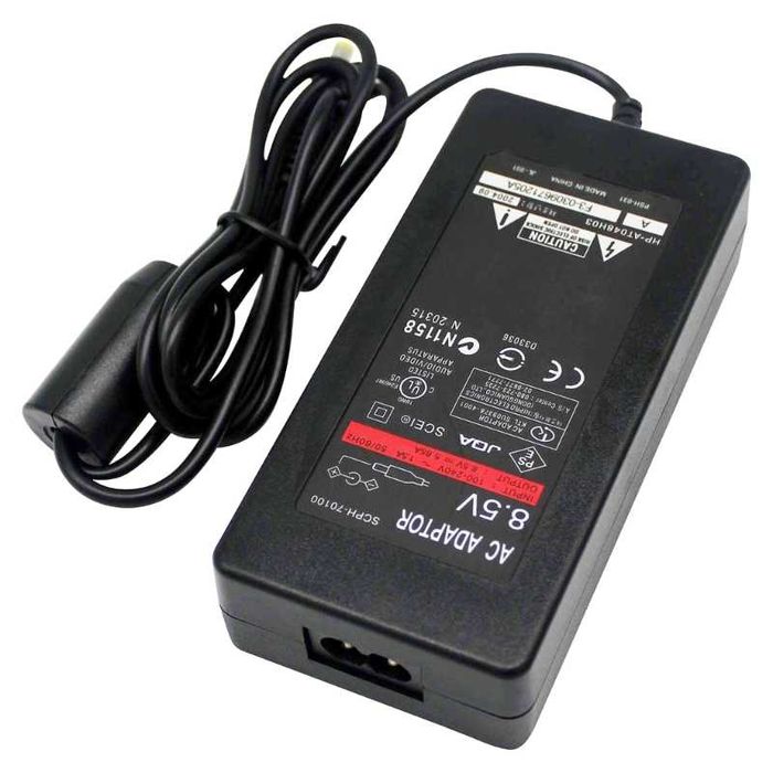Carregador PS2 Playstation 2 AC 8.5v Consola PS2 70000 cabo NOVO