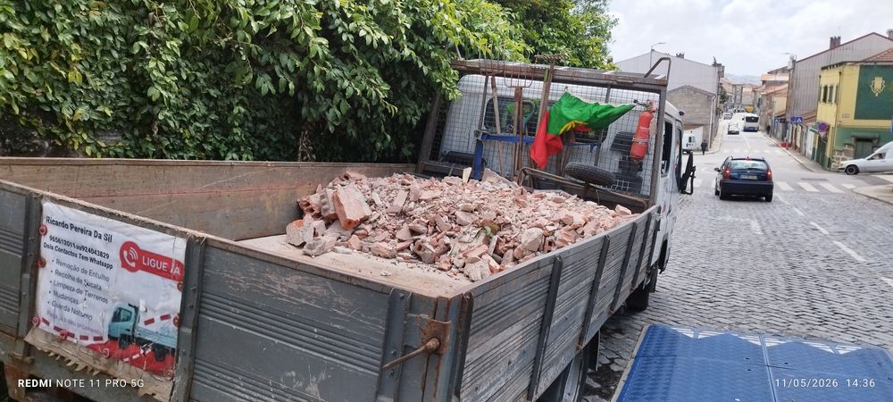 Recolha de Entulho Madeira Pladur Monos Resíduos Sucata serviços mudança limpeza terrenos e outros serviços